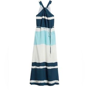 SOLD NWT Banana Republic Halter Summer Long Maxi Dress 0 Petite